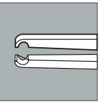 CORNEAL SCLERAL FORCEPS （MR-F301A）